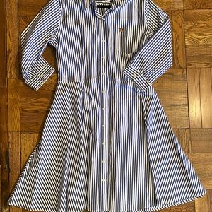 American Living cotton button-down shirtdress